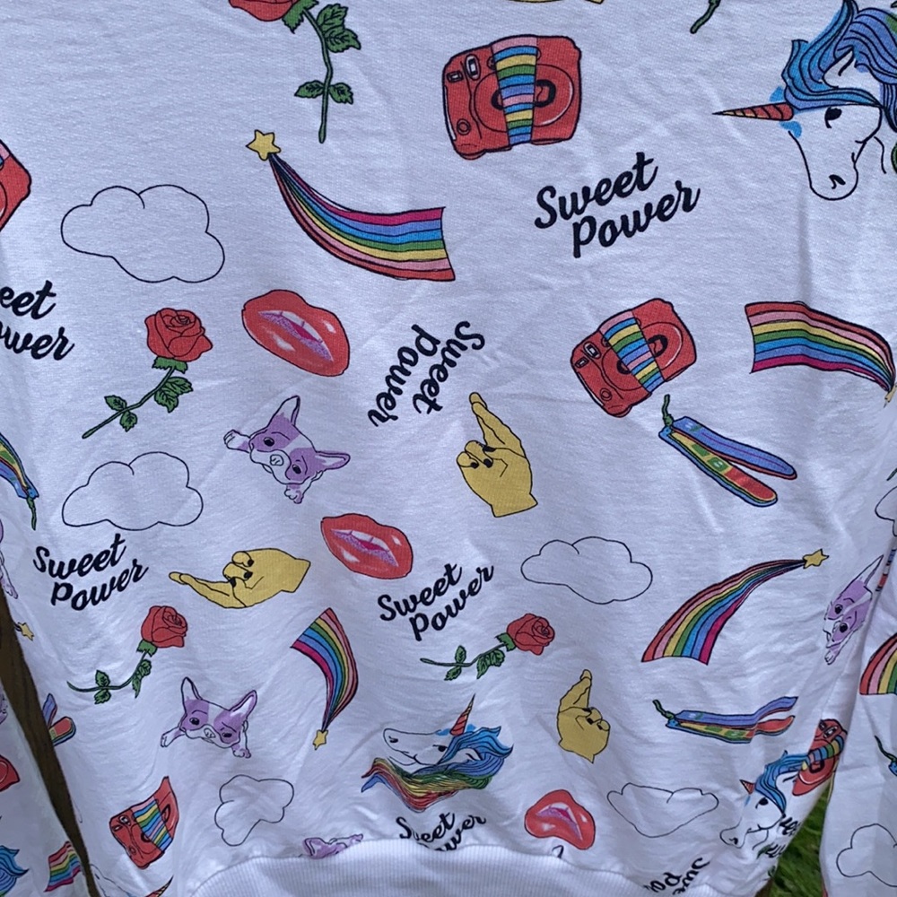 Divided H&M Unicorn Sweet Power Sweatshirt - Picture 2 of 5